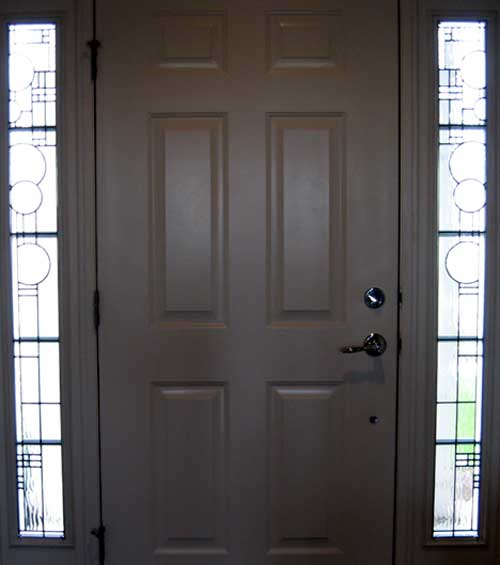 praire style stained glass